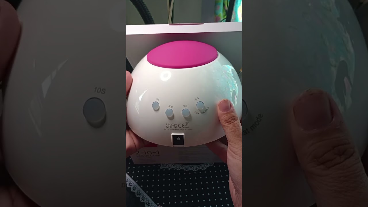 unboxing SUN UV C2 UV LED nail lamp 🤩