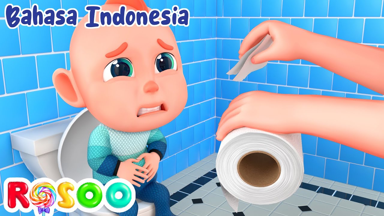Aku Ingin Pergi Ke Toilet - Lagu Toilet Training 🚽 | Edukasi Anak | Bahasa Indonesia - Rosoo
