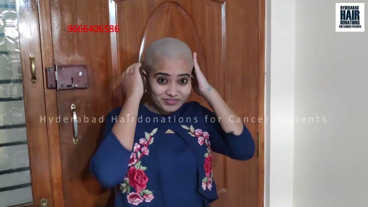 Young Makeup Artist SHAVES her LONG hair | Hairdonation Makeover | Razorshave | Gundu | 9666406586