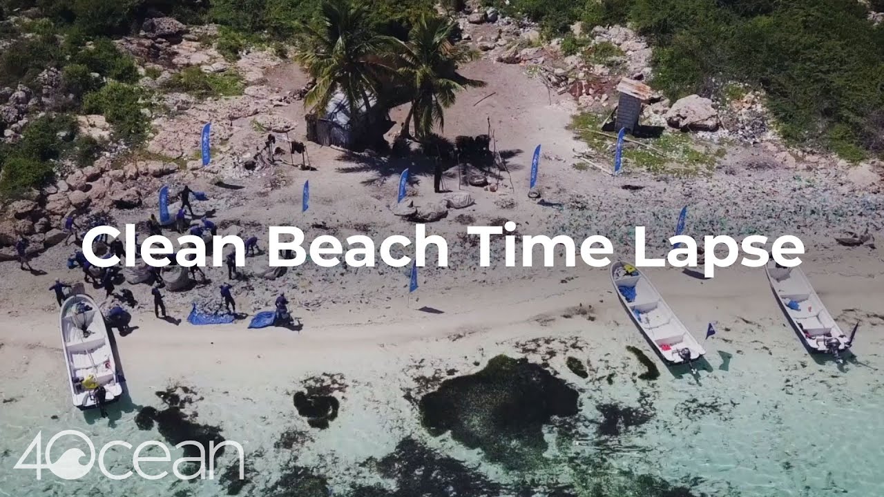Clean Beach Timelapse