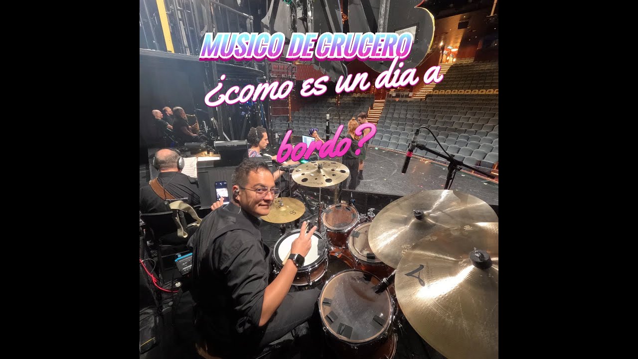 Músico de Crucero ¿Cómo es un día normal a bordo?