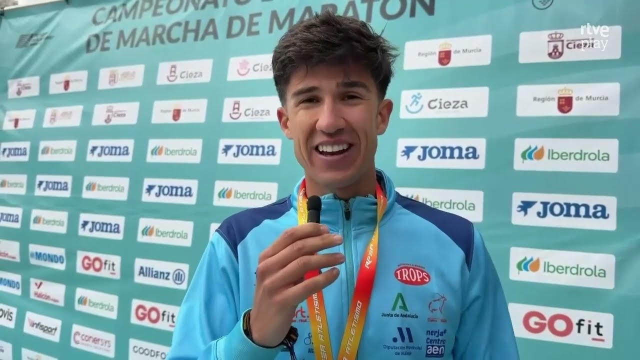 Campeonato de España de marcha en maratón 2026 (Cieza). Resumen Teledeporte.