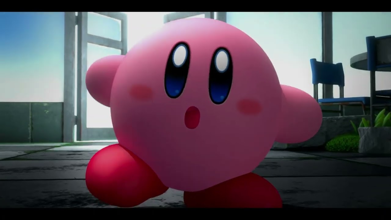Trouble just seems to follow him. [Kirby and the Forgotten Land (Episode 1)]