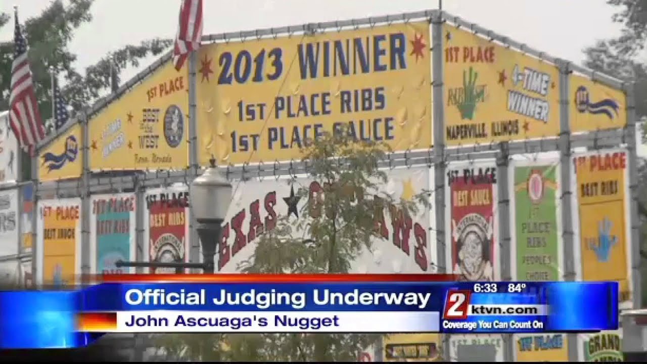 Nugget Rib Cook Off Judging