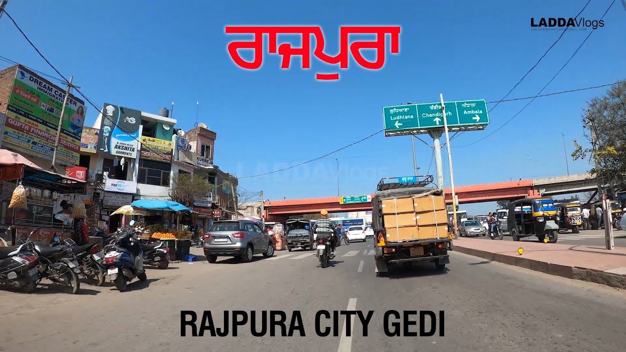 Rajpura Gedi, Driving Video Punjab, India