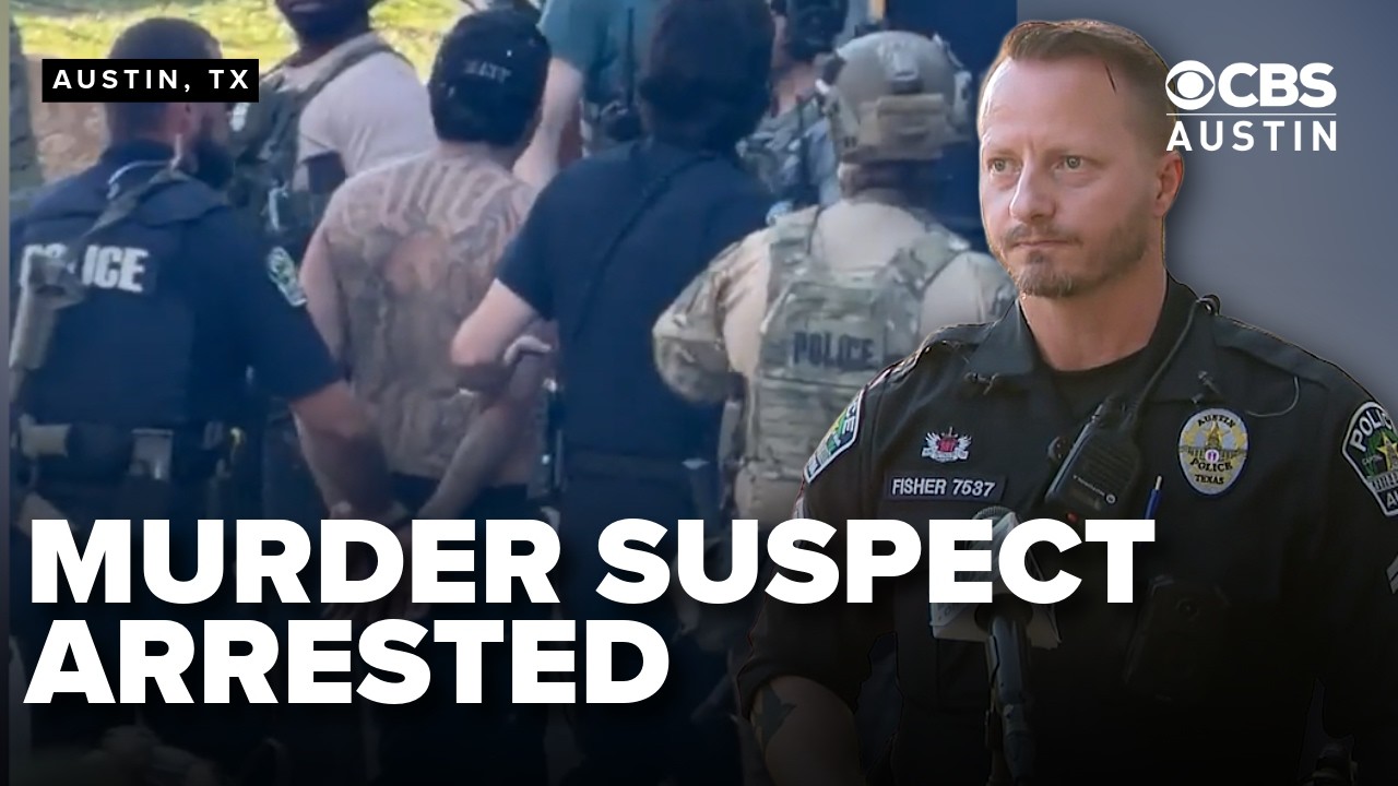 FULL PRESS CONFERENCE: Murder suspect arrested after SWAT standoff
