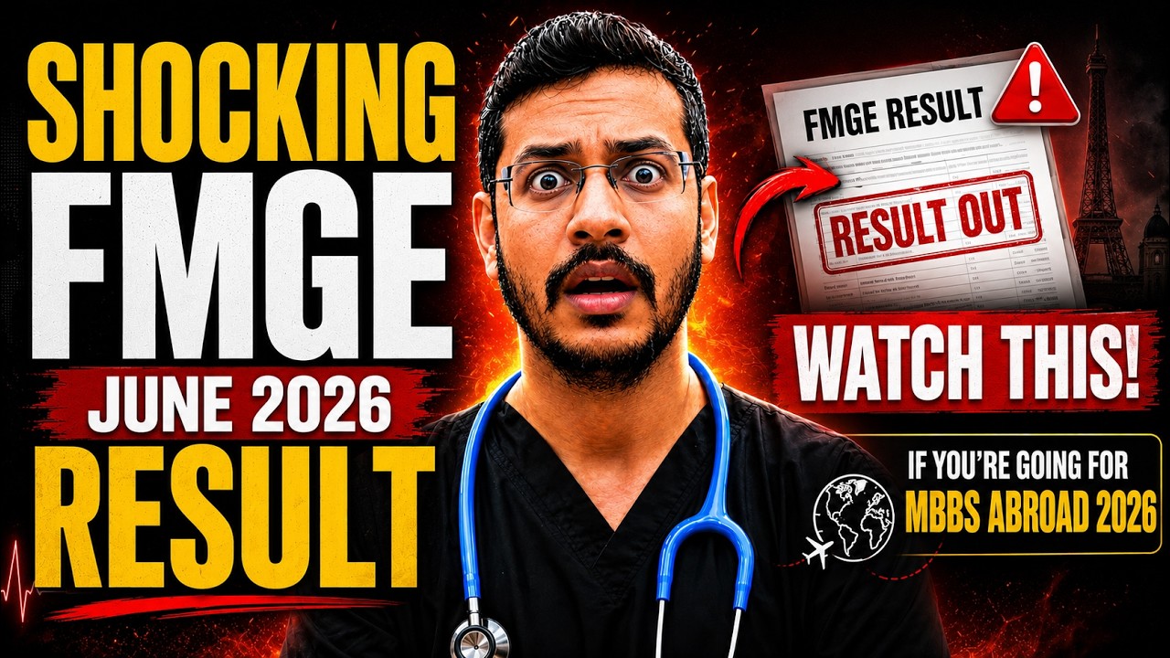 Shocking FMGE June 2026 Result | Watch This If You Are Going For MBBS Abroad | MBBS Abroad 2026