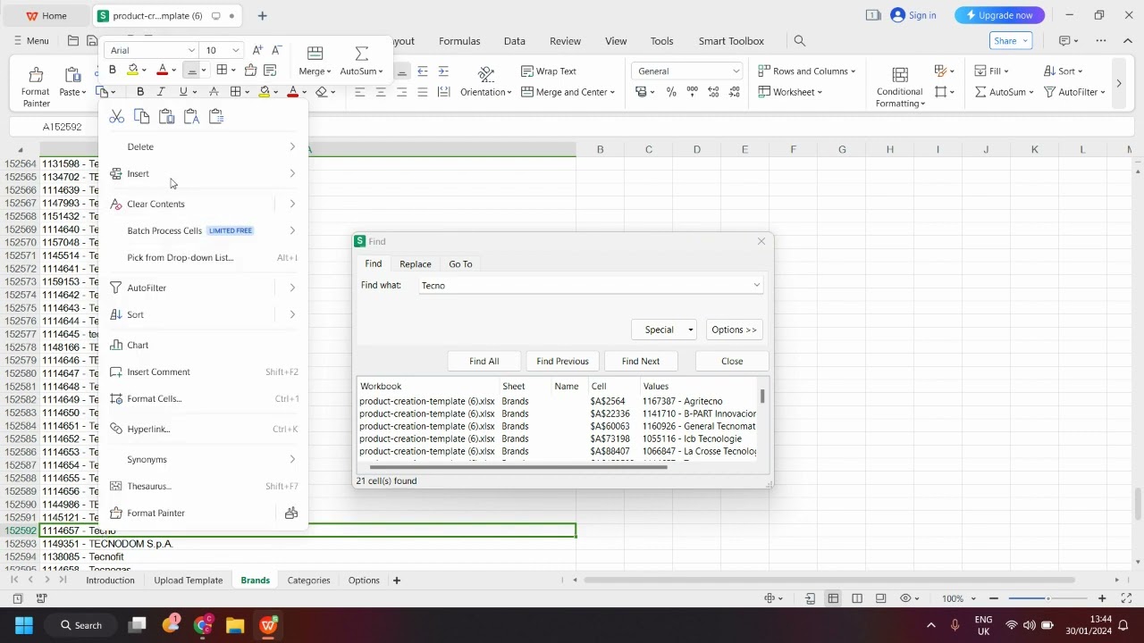 BULK PRODUCT UPLOAD