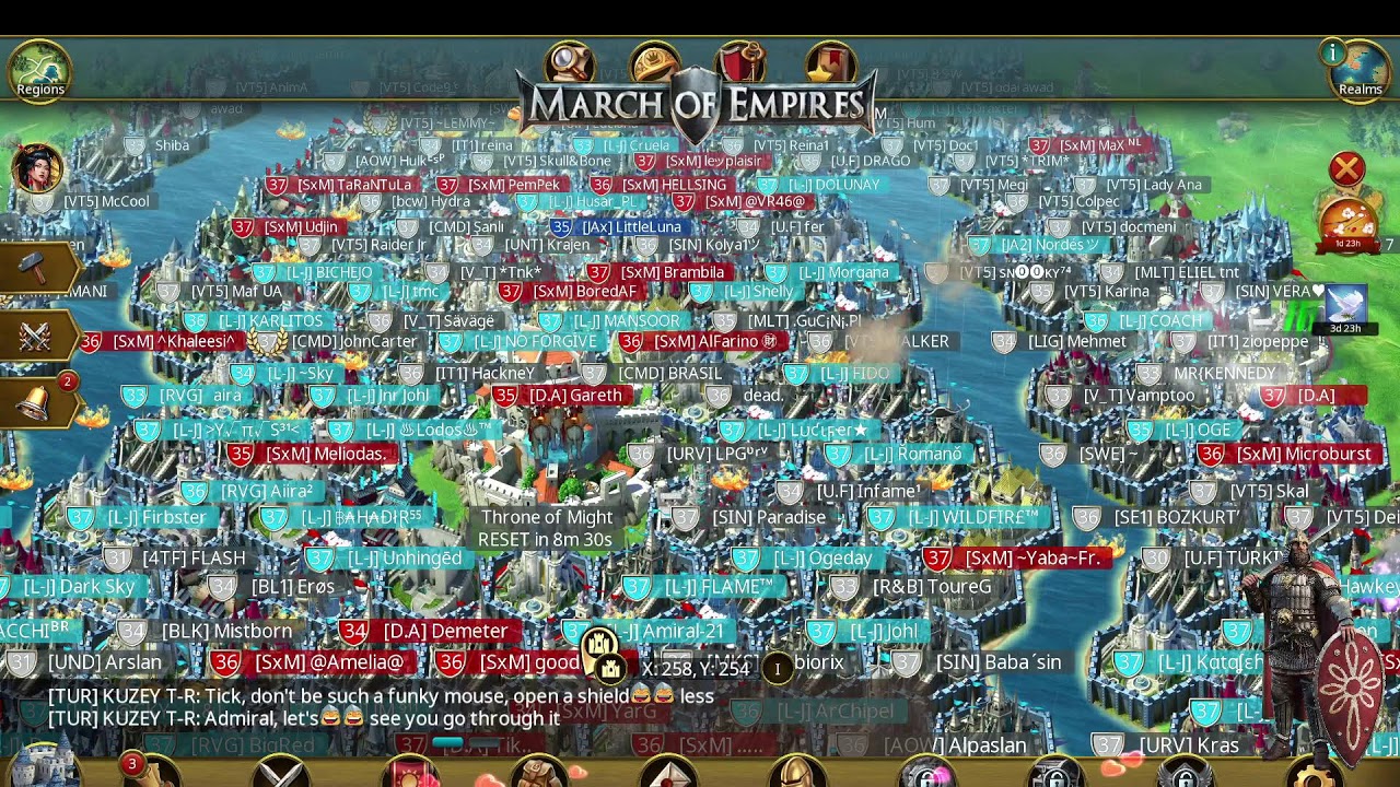 March of Empires, Merge 423 425
