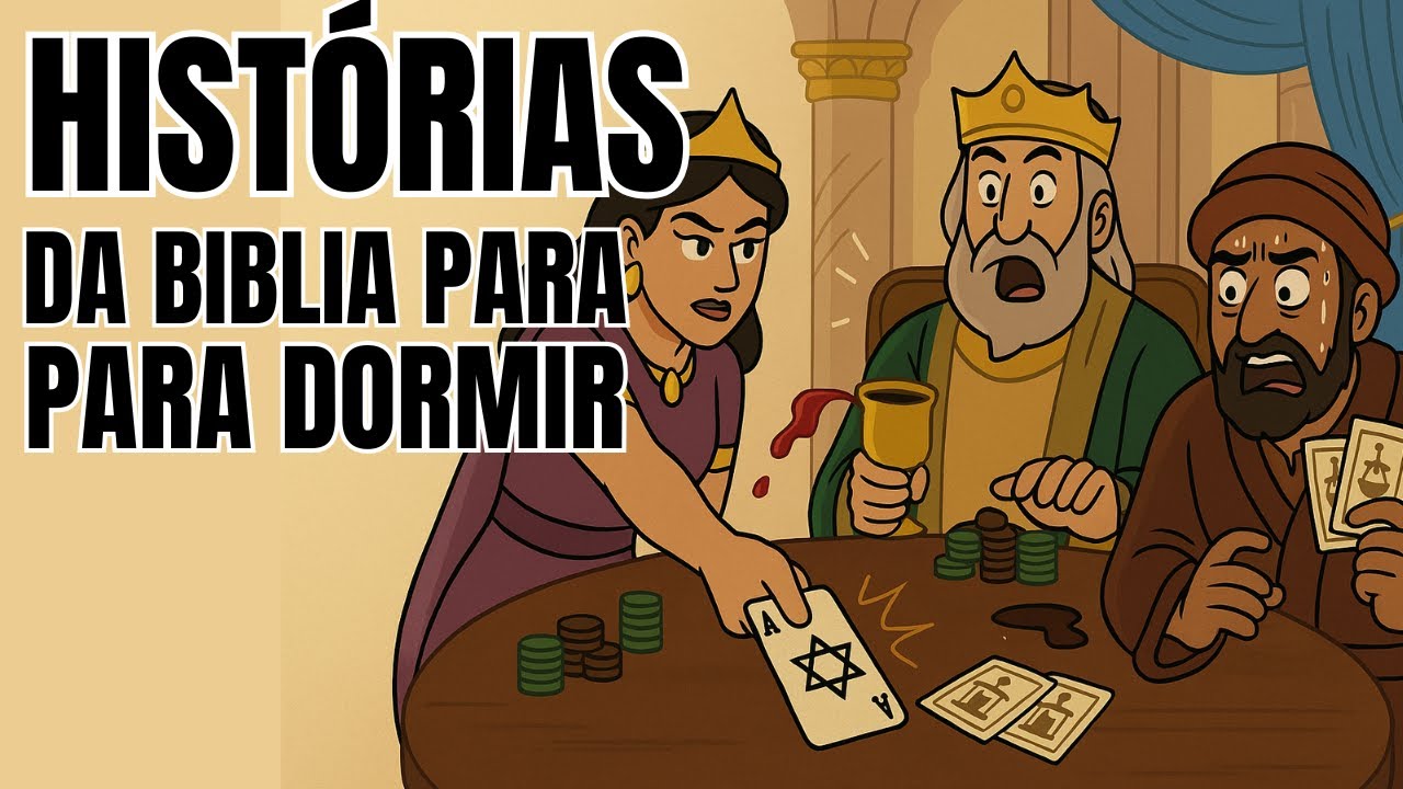 História Da Bíblia Para Dormir – A Missão Corajosa da Rainha Ester [DURMA RÁPIDO]