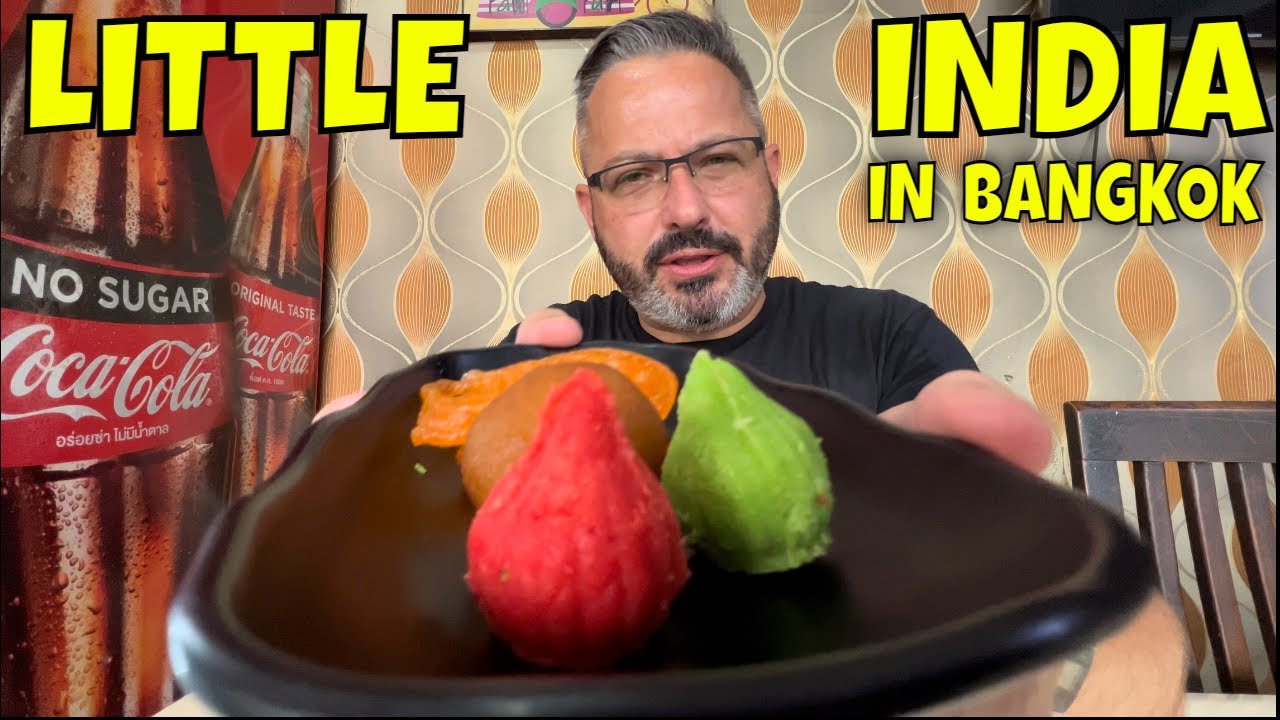 Eating INDIAN FOOD and Exploring Phahurat Little India in BANGKOK 🇹🇭