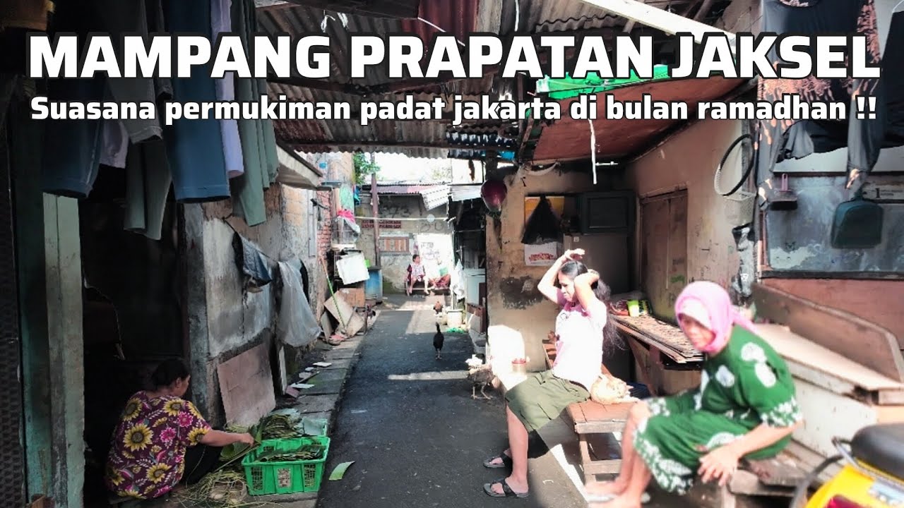SUASANA PAGI DIPERMUKIMAN PADAT JAKARTA DI BULAN RAMADHAN !! | real life in jakarta