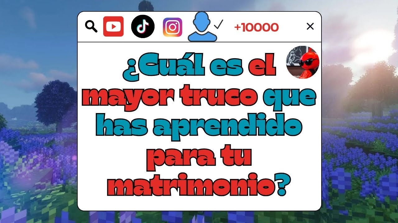 ¿Cuál es el mayor truco que has aprendido para tu matrimonio? Las experiencias de años son las m...