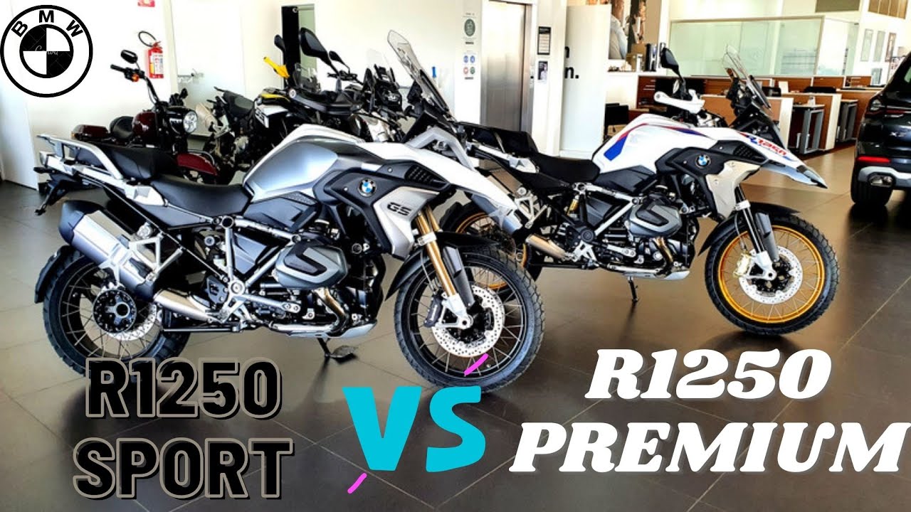 R1250GS SPORT vs R1250GS PREMIUM 2022 [COMPARATIVO]Qual comprar?