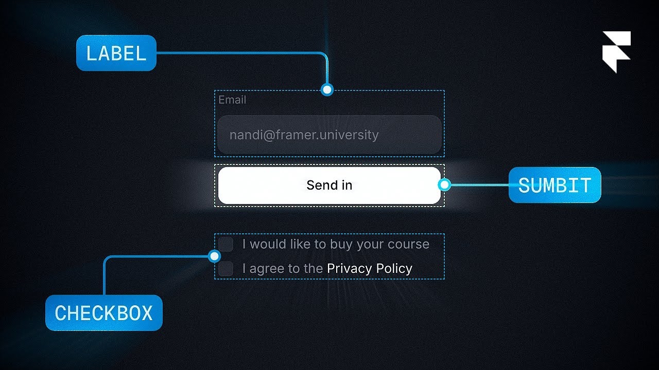 Learn Framer Forms in 26 Minutes