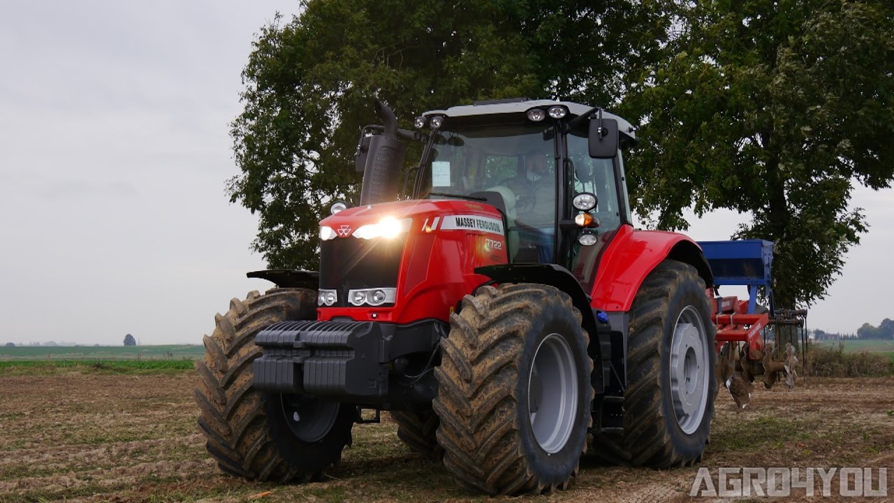 Głęboszowanie Massey Ferguson 7722 Dyna VT  [GoPro4] Świętokrzyskie Subsoiling