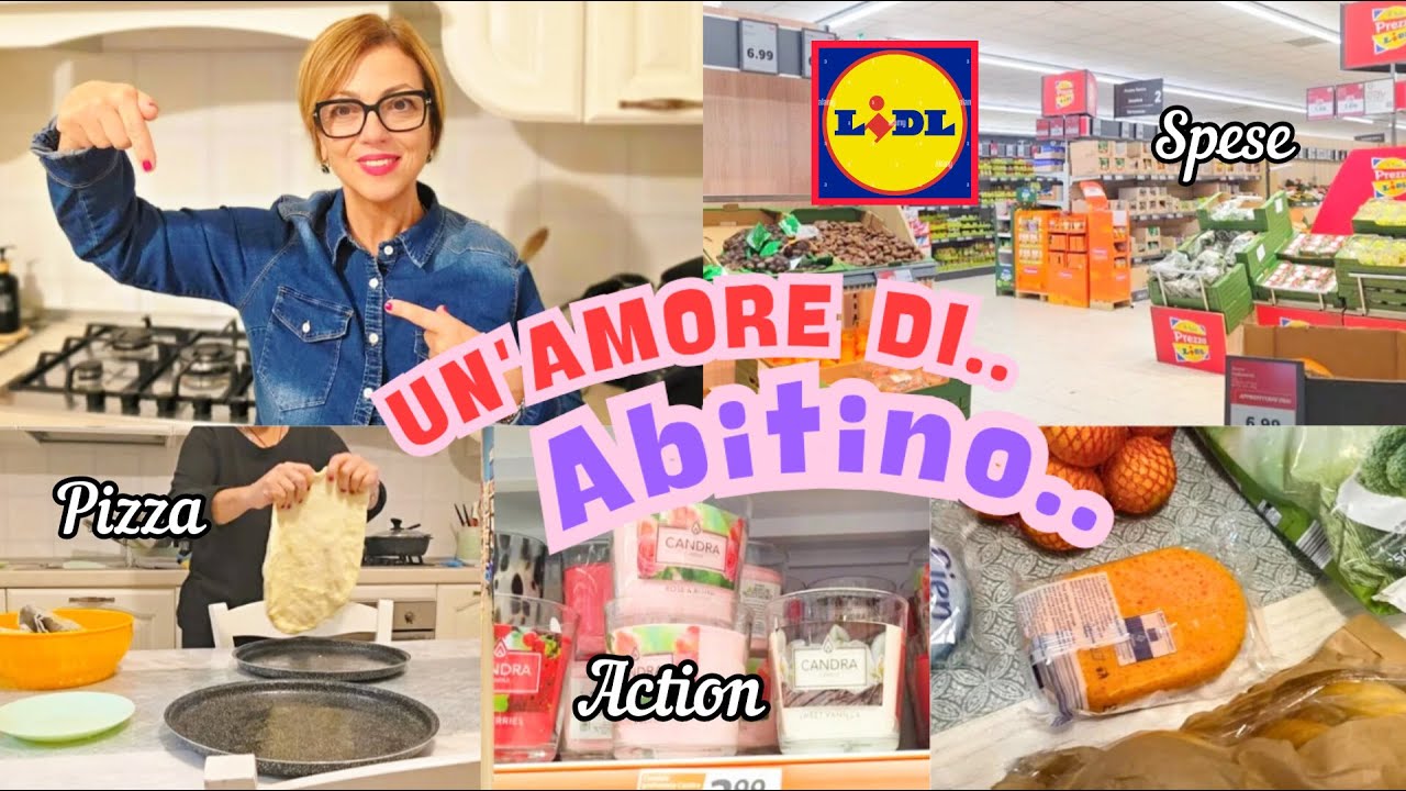 PRESO DA ACTION/SPESA LIDL//IPER/GULIVER/ PIZZA E ARROSTO FATTI IN CASA ..😱VLOG 