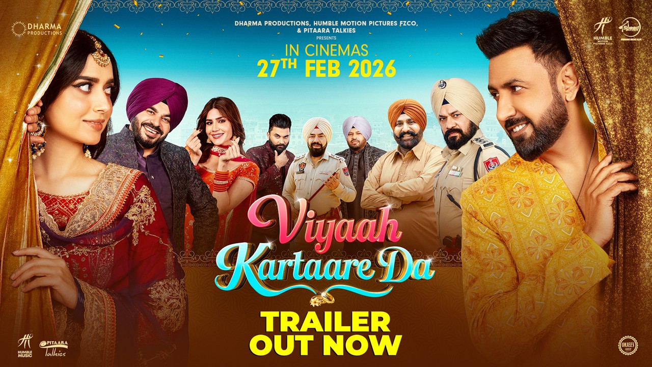 Viyaah Kartaare Da - Official Trailer | Gippy Grewal, Nimrat Khaira | In Cinemas 27th February 2026