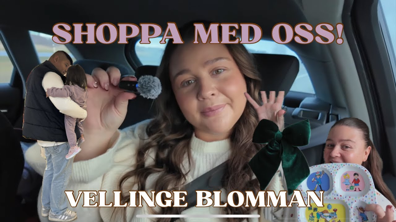 SHOPPA MED OSS PÅ VELLINGE BLOMMAN! - JULMARKNAD
