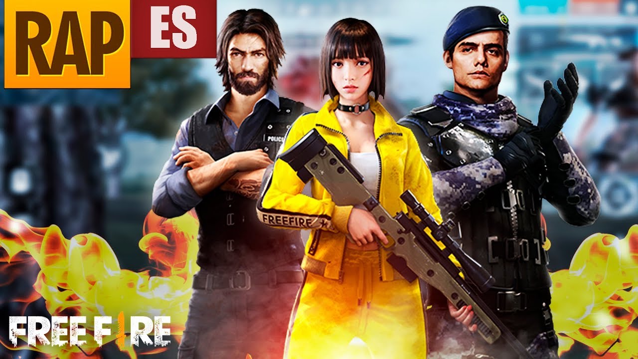 RAP DE FREE FIRE *TODOS LOS PERSONAJES* (2019) | PARTE 1 | AdloMusic