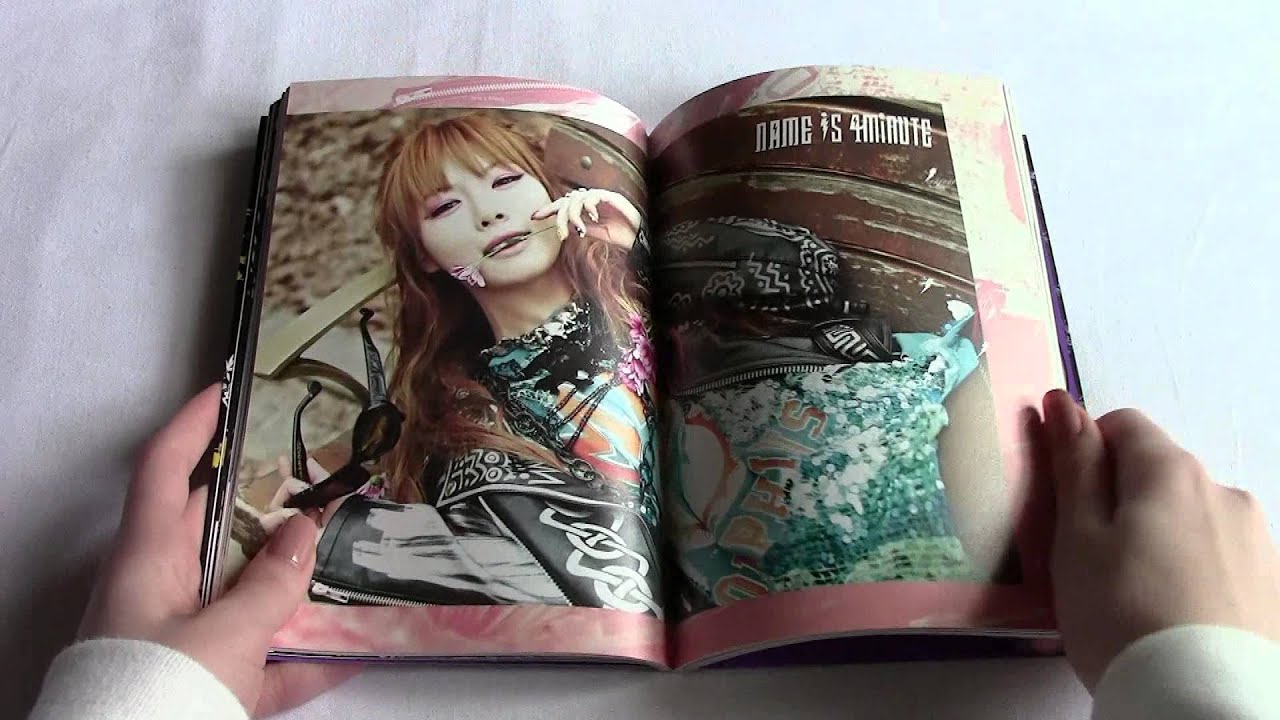 Unboxing 4Minute 4th Mini Album - Name is 4Minute
