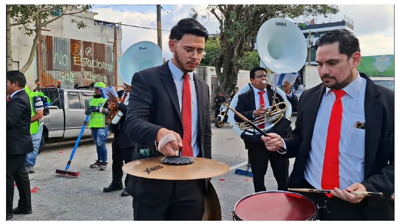 RIO POLOCHIC DESDE LA PERCUSION||Tradicional Rezado Del Señor De Esquipulas Parroquia Santa Marta