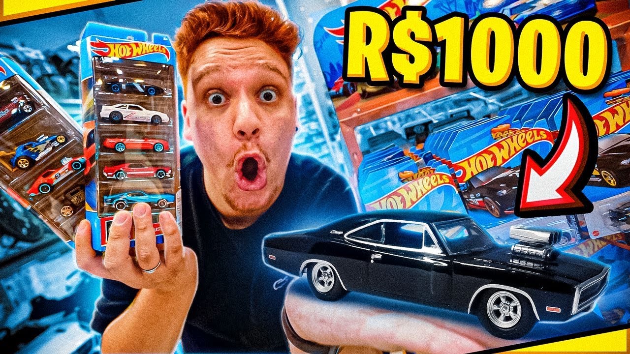 INCRÍVEL! COMPREI TODOS OS CARRINHOS DA HOT WHEELS DOS VELOZES E FURIOSOS X
