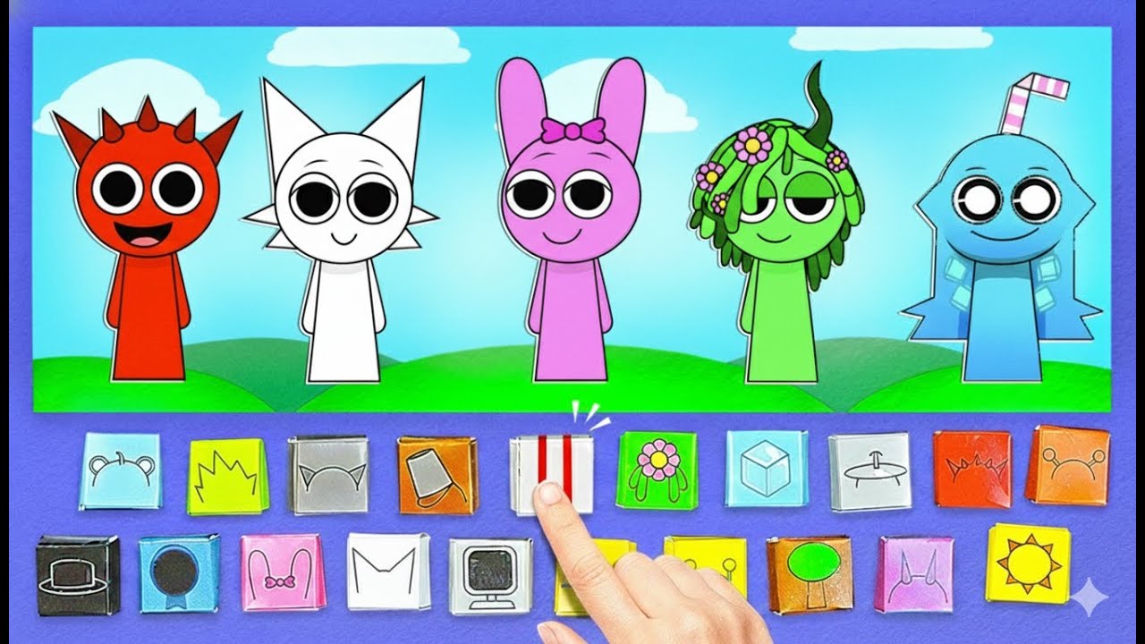 Inside Sprunki’s Universe💖 Interactive Story & Fun DIY Madness