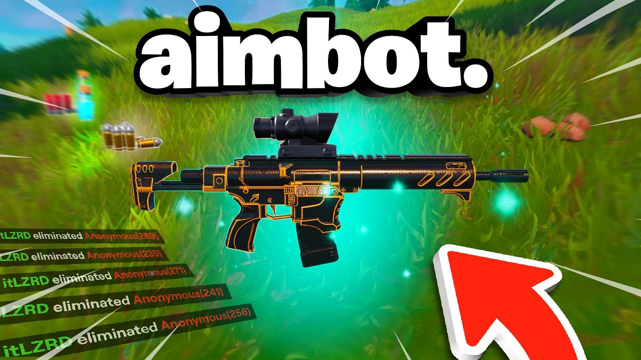 so Fortnite just added AIMBOT...