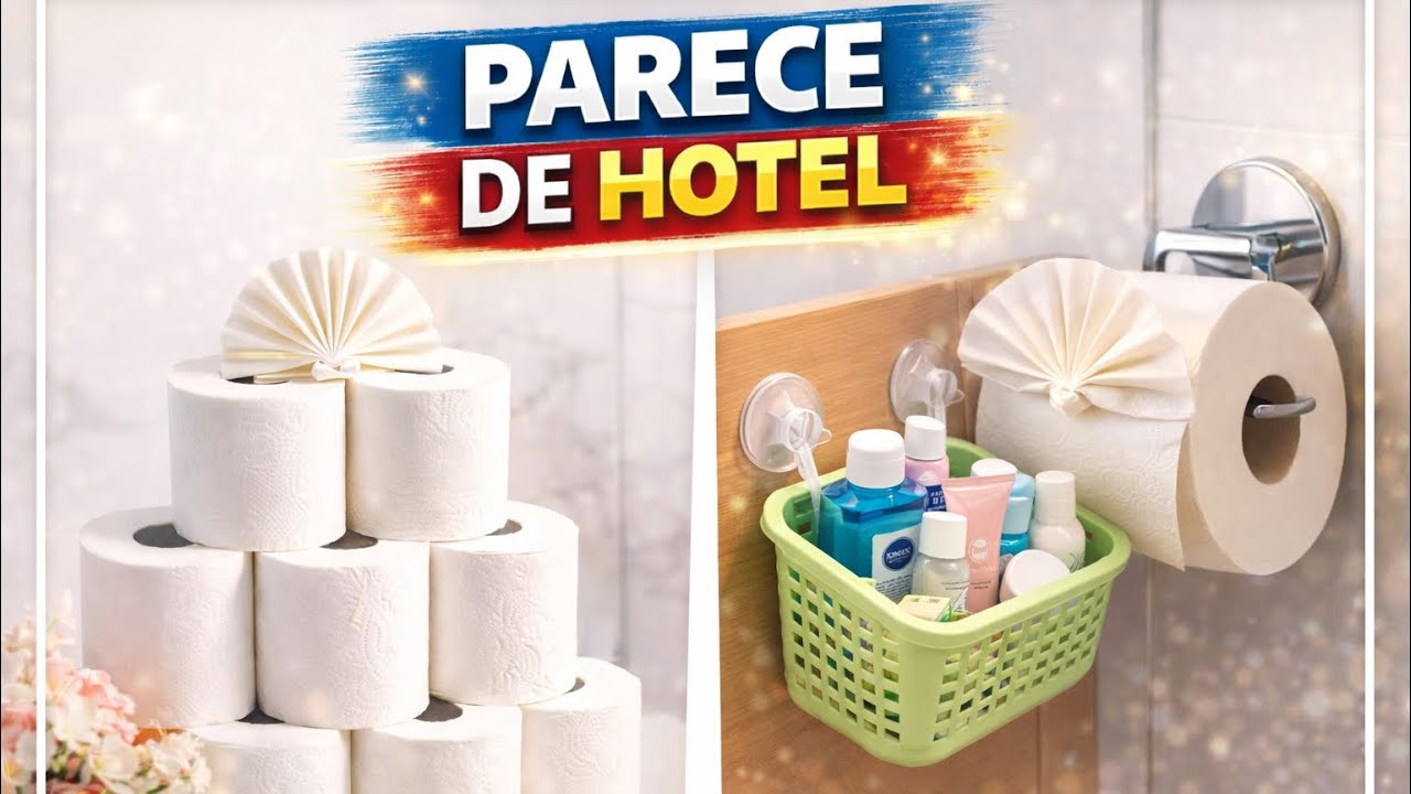 No sabía que mi baño podía cambiar tanto con cosas tan simples… 😍✨