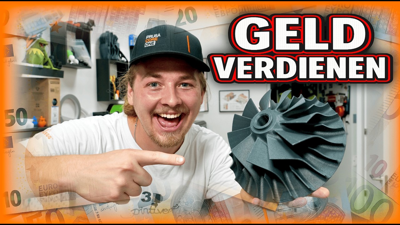 So verdienst du richtig Geld mit 3D-Druck 💰 | Die 3 besten Wege zur Preiskalkulation! / SU