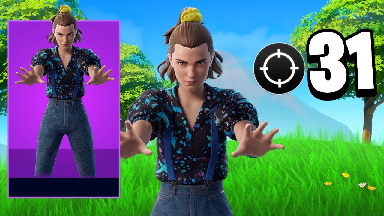*NEW* Eleven Stanger Things Gameplay In Fortnite!