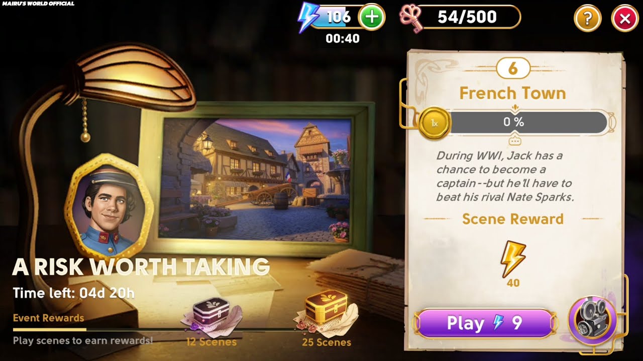 June's Journey Secrets 36 Scene 6 French Town Silhouette Mode 4K ULTRA HD
