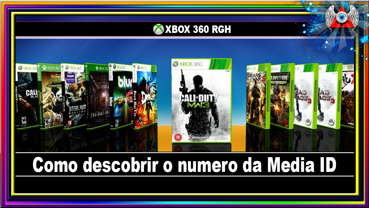 [360] • Como descobrir o numero da Media ID de um jogo no Xbox 360 RGH