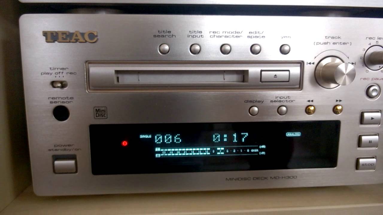 TEAC MD H 300 Mini Disc