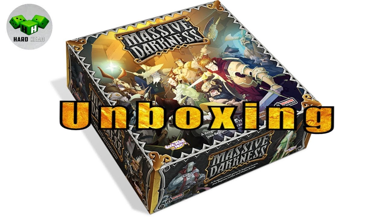 Massive Darkness Unboxing | Abriendo la caja | juego de mesa español