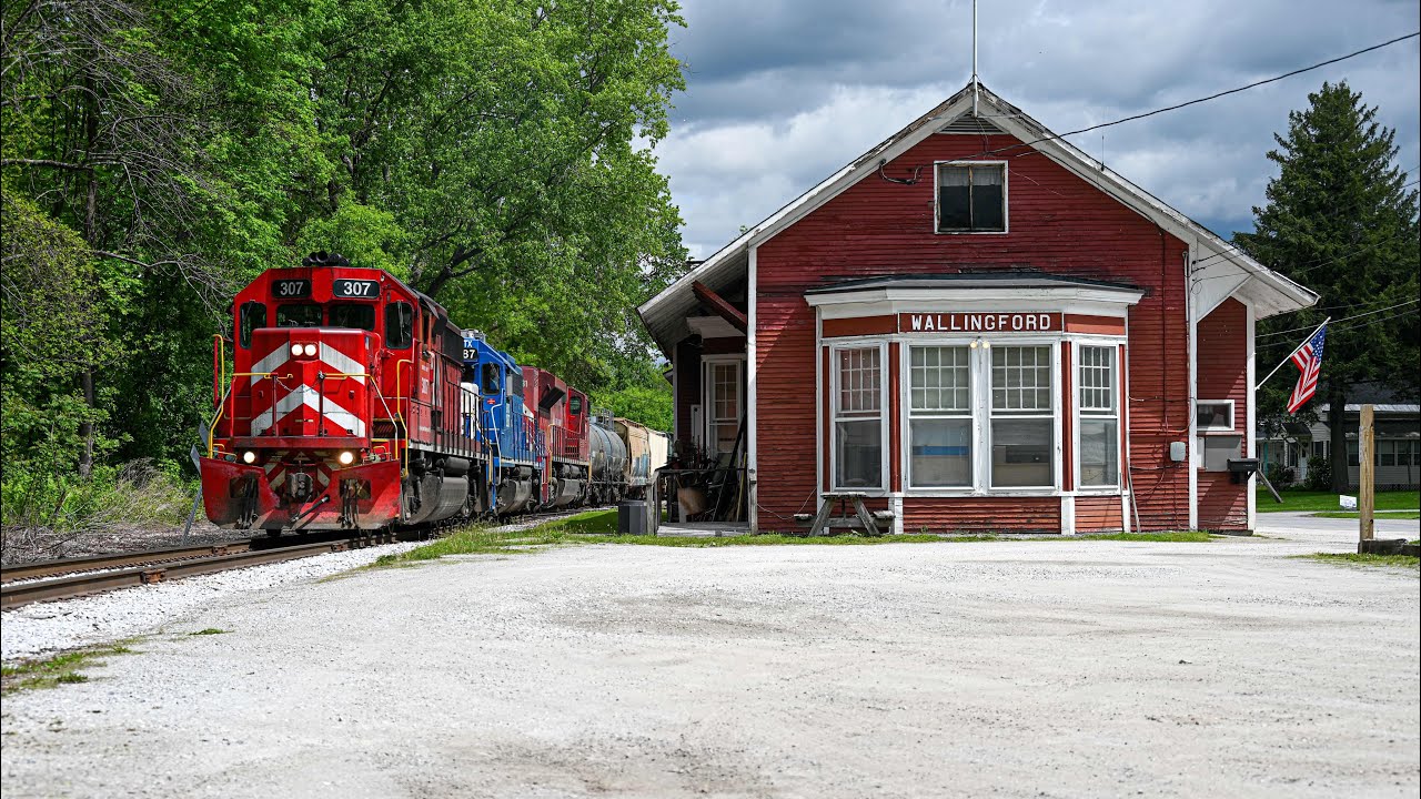 Chasing Vermont Rail System's RDHJ through beautiful Vermont! (5/30/25)