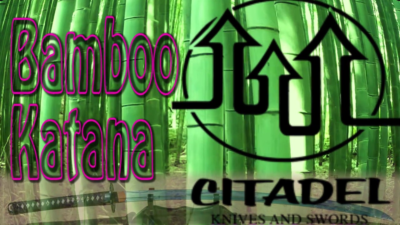 Обзор катаны Citadel Bamboo (sc4003)
