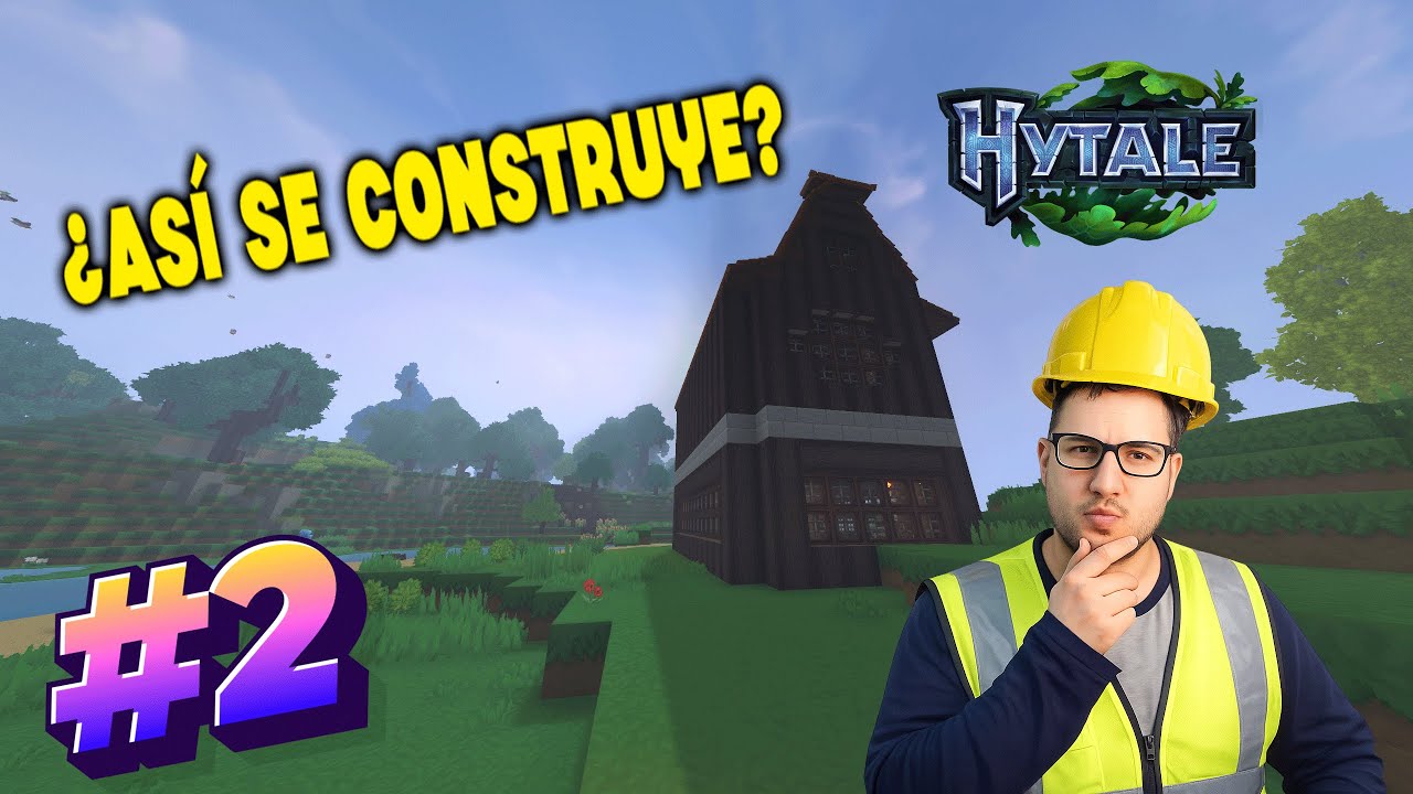 Probamos el sistema de CONSTRUCCIÓN de Hytale y me sorprendió