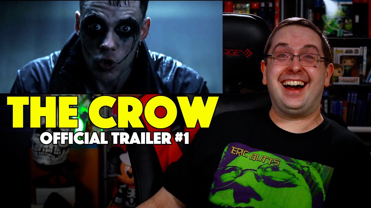 REACTION! The Crow Trailer #1 - Bill Skarsg&aring;rd Movie 2024