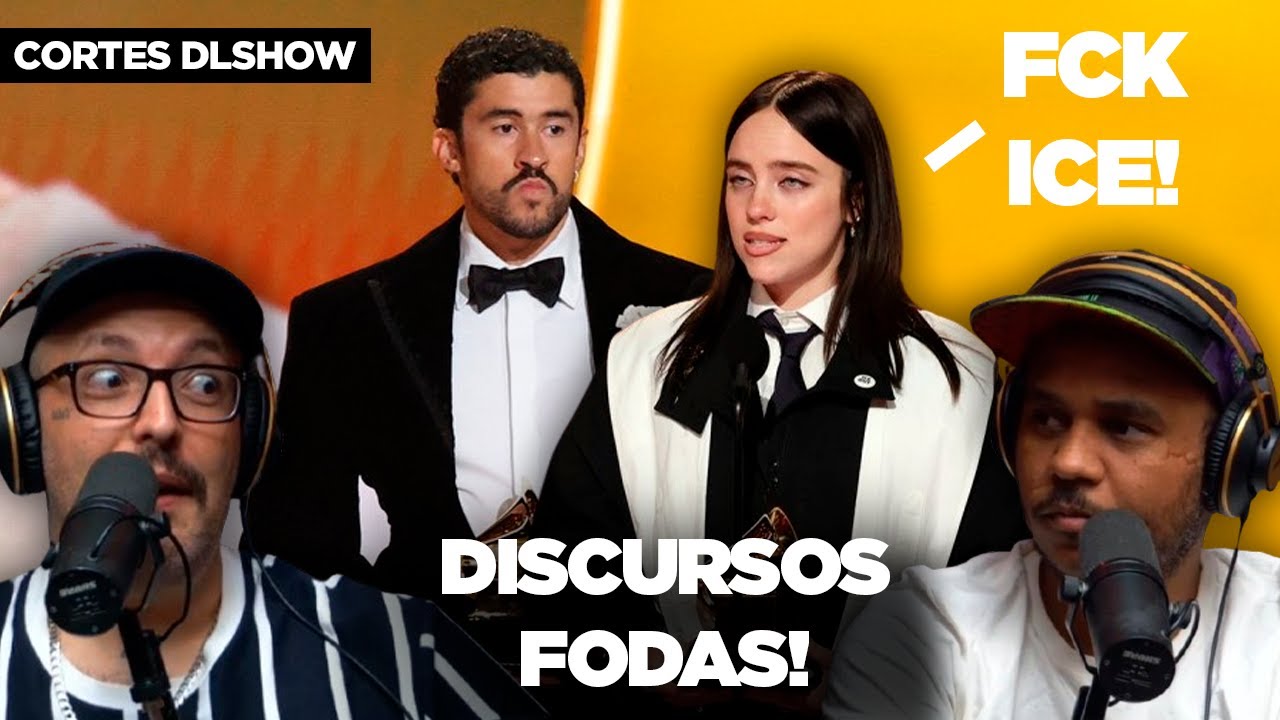 COMO FORAM OS DISCURSOS CONTRA O ICE DURANTE O GRAMMY