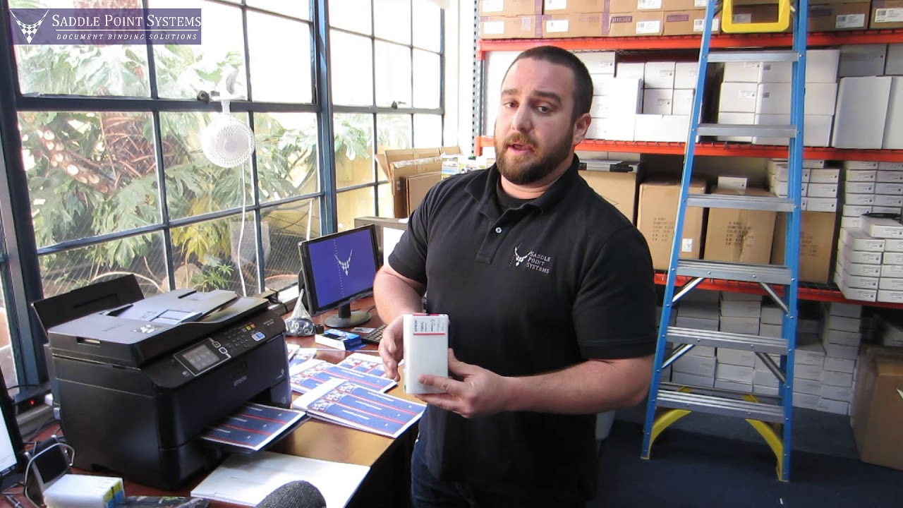 How To Print Custom Image Strips for the Fastback® Document Binder
