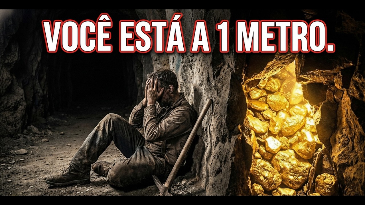 Napoleon Hill: A Metáfora da Mina de Ouro e a Persistência