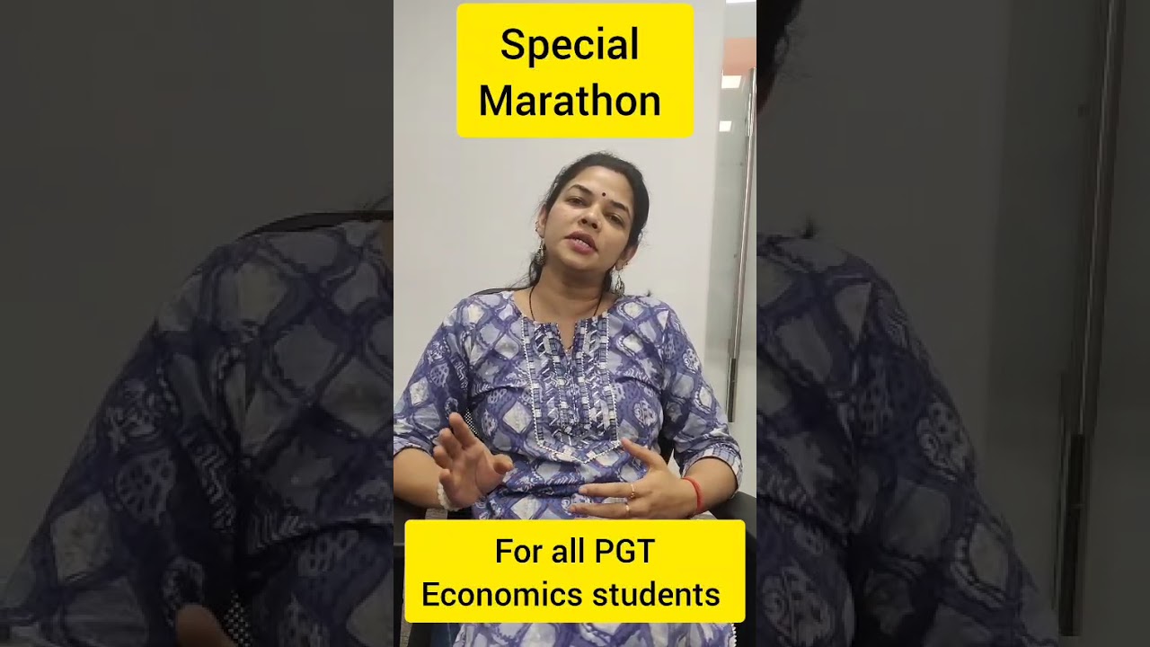 Special Marathon For all PGT Economics Students  #tgtpgtadda247 #pgtpreparation #pgteconomics