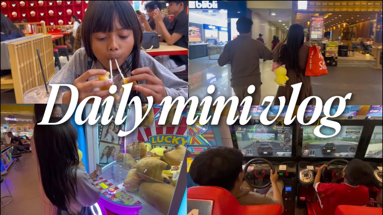 MINI VLOG MAKAN RAMEN & MAIN TIMEZONE✨ #minivlog #ramen #funny #lucu 