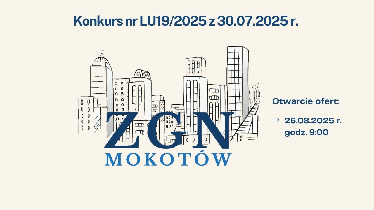 Konkurs nr LU19/2025 z 30.07.2025 r.