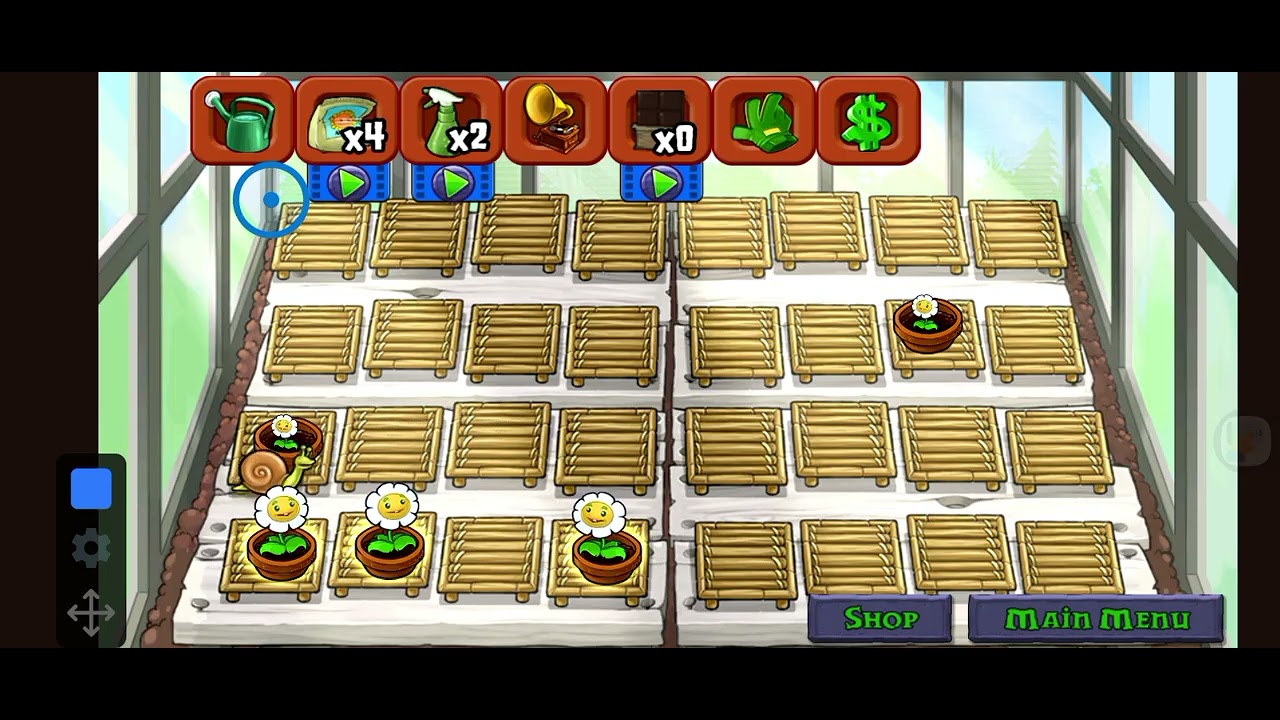 An auto clicker a snail and a whole bunch of marigolds 