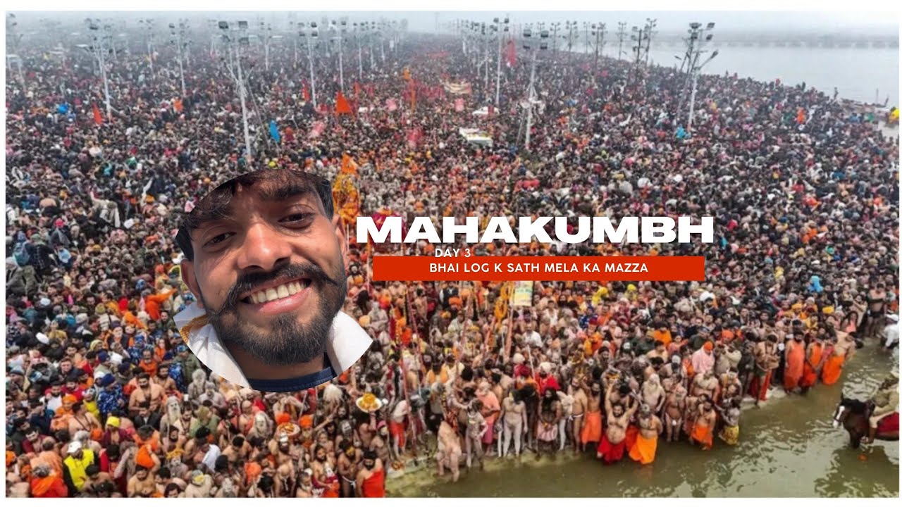 Mahakumbh mela ka 3rd day......