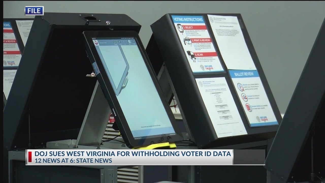 DOJ sues West Virginia for withholding voter ID data