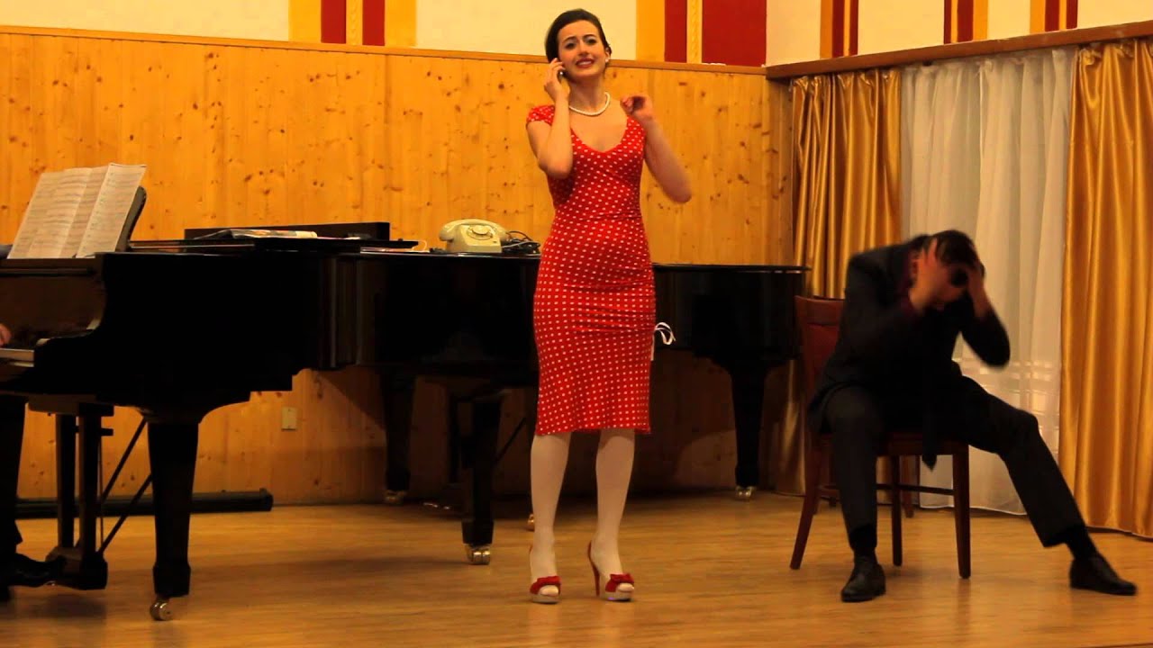 G.C.Menotti: The telephone (Lucy's aria) by Anita Abigel Nagyova